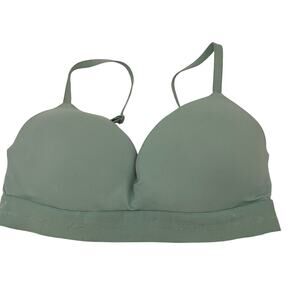 PINK Victoria's Secret Blue Wear Everywhere Wireless Push-Up Bra Size 36D